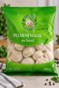 Paquet de pelmeni halal au bœuf – 400 g