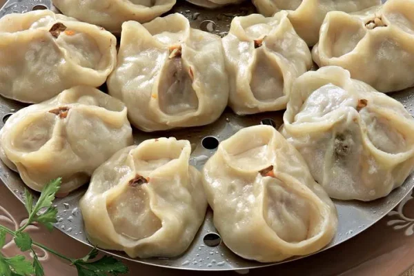 Manti en vapeur